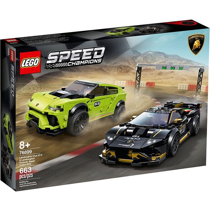 LEGO Speed Champions 76899 Lamborghini Urus ST-X & Huracán Super Trofeo EVO - Brick Store