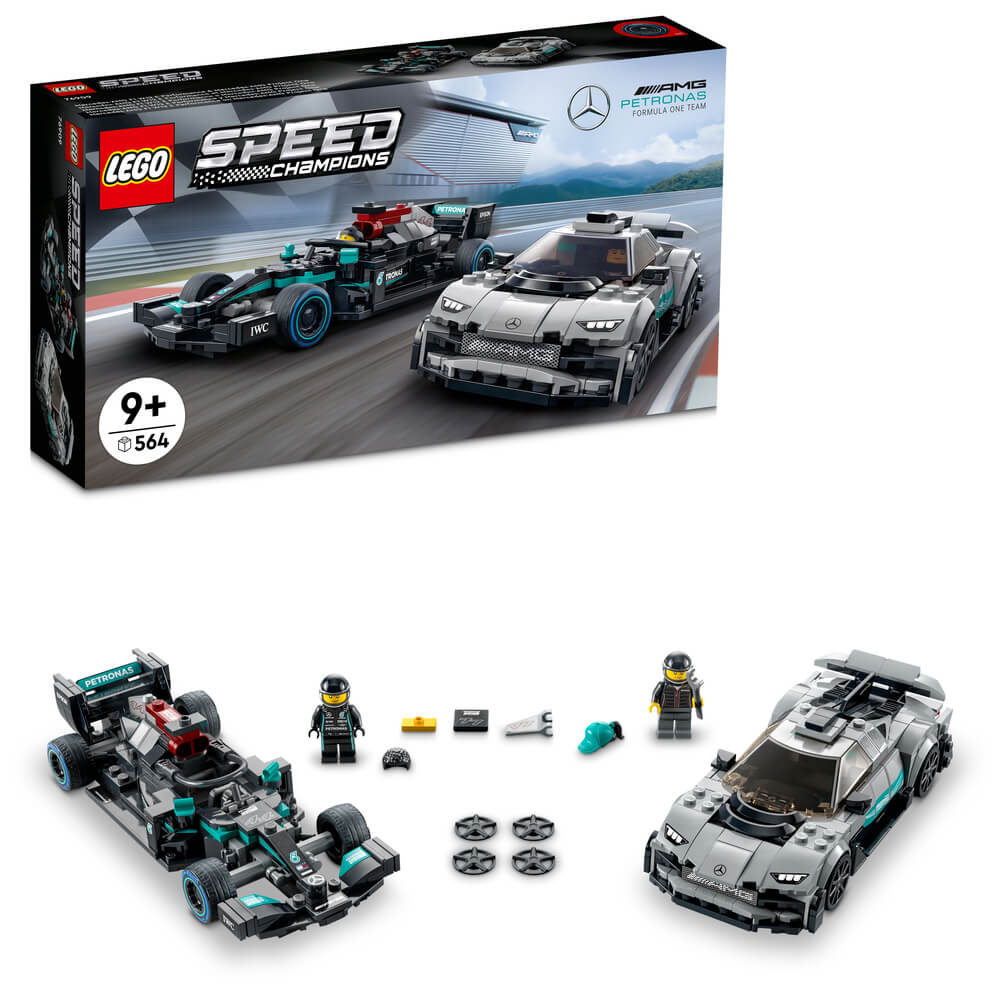 LEGO Speed Champions 76909 Mercedes-AMG F1 W12 E Performance & Mercedes-AMG Project One - Brick Store