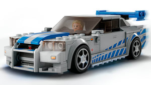 LEGO Speed Champions 76917 2 Fast 2 Furious Nissan Skyline GT-R (R34)