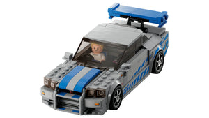 LEGO Speed Champions 76917 2 Fast 2 Furious Nissan Skyline GT-R (R34)