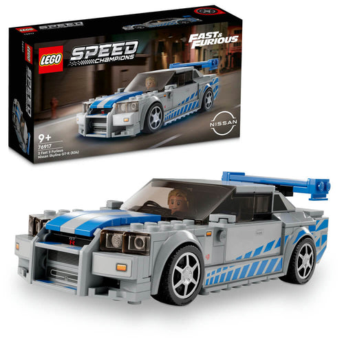 LEGO Speed Champions 76917 2 Fast 2 Furious Nissan Skyline GT-R (R34)