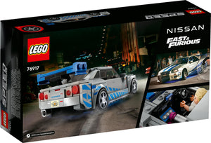 LEGO Speed Champions 76917 2 Fast 2 Furious Nissan Skyline GT-R (R34)