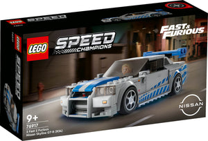 LEGO Speed Champions 76917 2 Fast 2 Furious Nissan Skyline GT-R (R34)