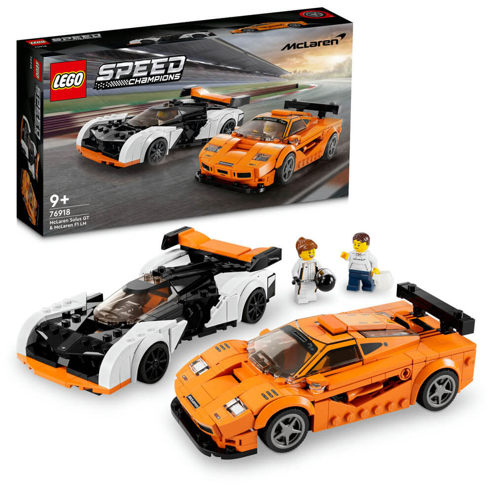 LEGO Speed Champions 76918 McLaren Solus GT & McLaren F1 LM - Brick Store