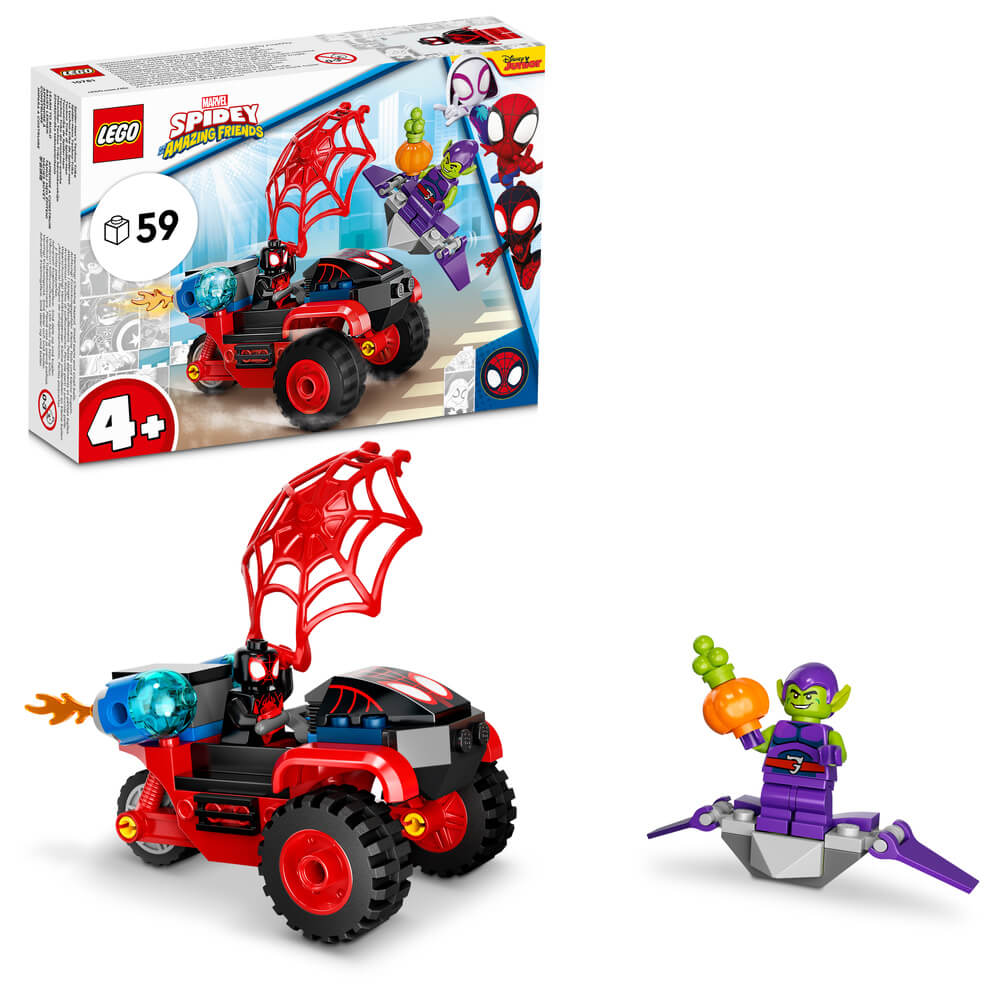 LEGO Spidey 10781 Miles Morales: Spider-Man’s Techno Trike - Brick Store