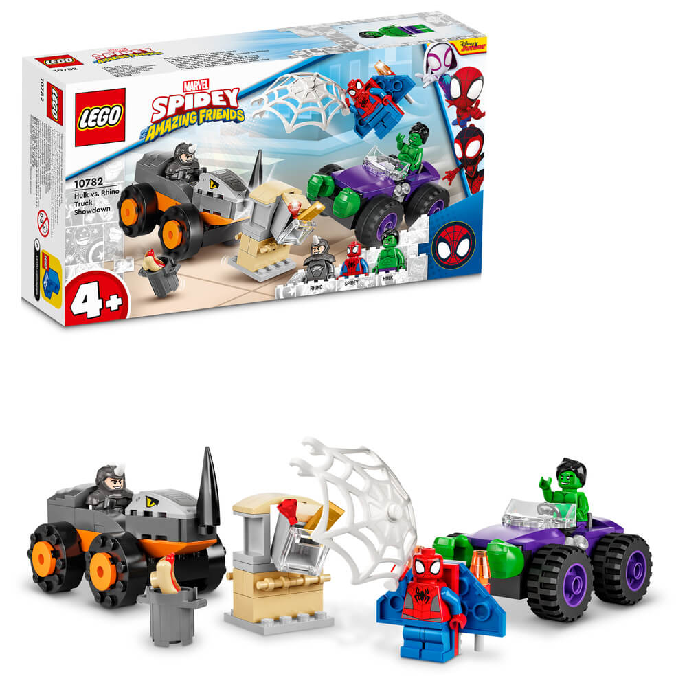 LEGO Spidey 10782 Hulk vs. Rhino Truck Showdown Brick Store NZ