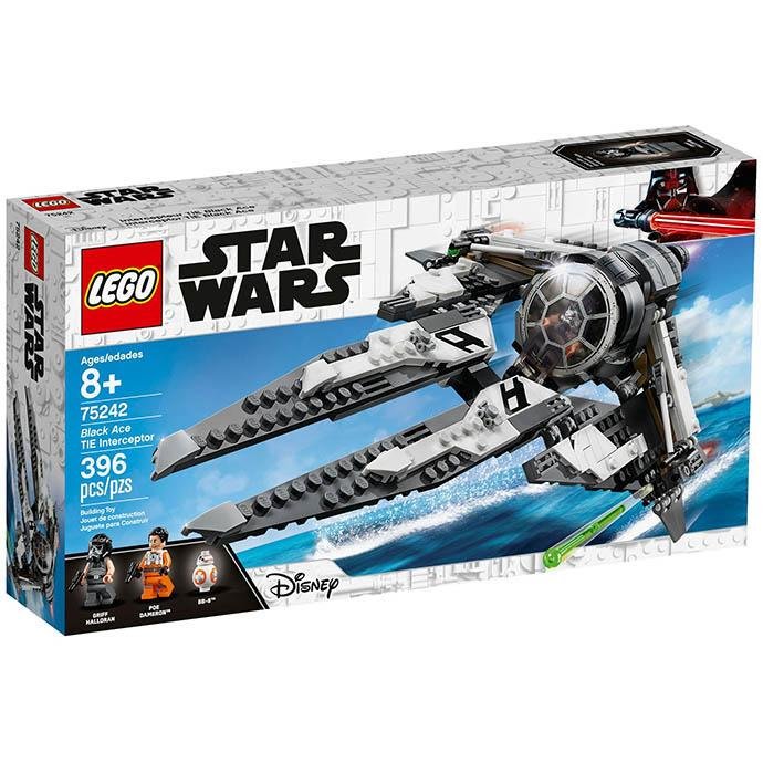 LEGO Star Wars 75242 Black Ace TIE Interceptor - Brick Store