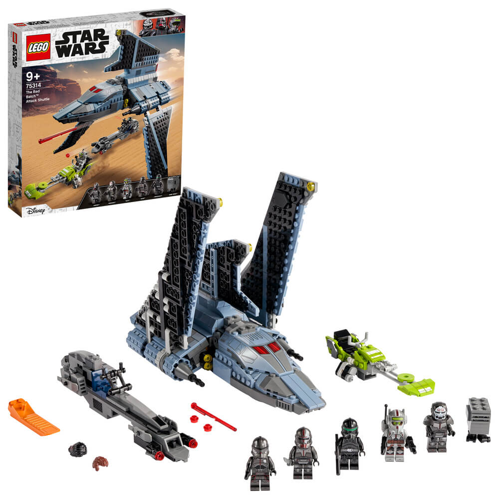 LEGO Star Wars 75314 The Bad Batch Attack Shuttle - Brick Store