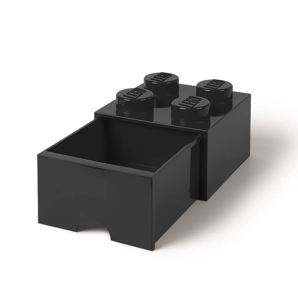 LEGO Drawer 4 Knobs Black