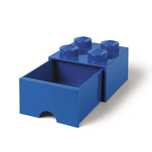 LEGO Drawer 4 Knobs Blue