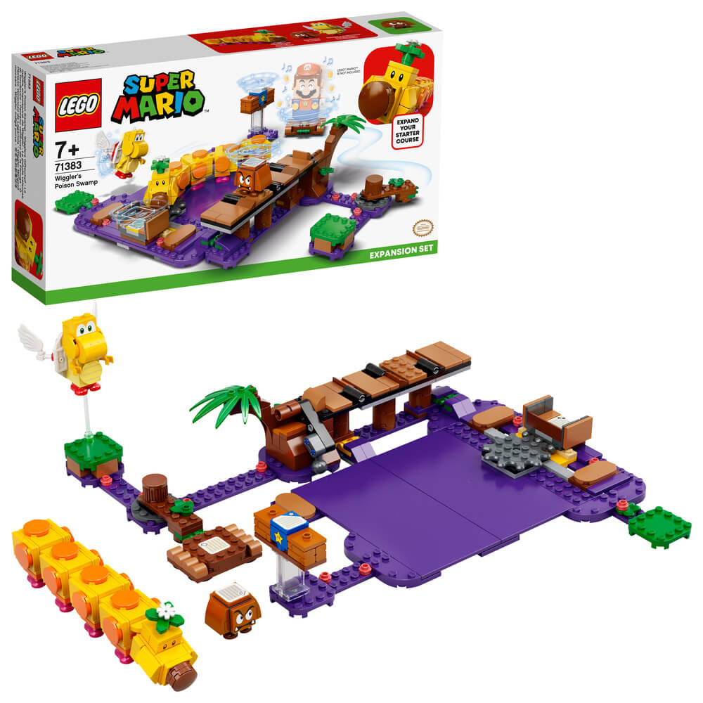 LEGO Super Mario 71383 Wiggler’s Poison Swamp Expansion Set - Brick Store