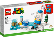 Load image into Gallery viewer, LEGO Super Mario 71415 Ice Mario Suit and Frozen World Expansion Set