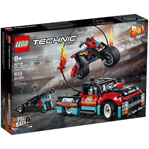 LEGO Technic 42106 Stunt Show Truck & Bike - Brick Store