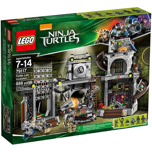 LEGO TMNT 79117 Turtle Lair Invasion - Brick Store