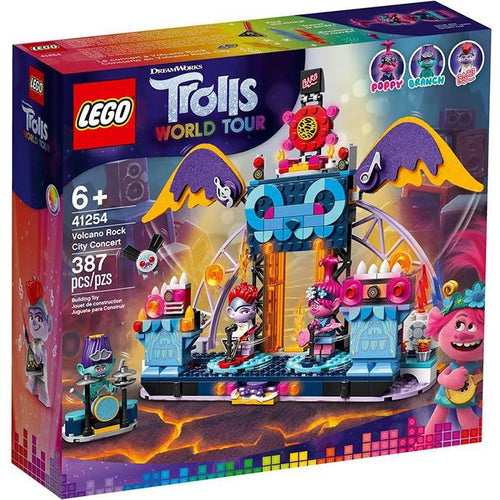 LEGO Trolls 41254 Volcano Rock City Concert - Brick Store