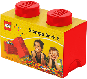 LEGO 4002 Storage Brick 2 - Red - Brick Store