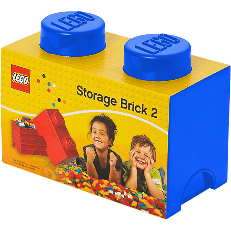 LEGO 4002 Storage Brick 2 - Blue - Brick Store