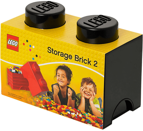 LEGO 4002 Storage Brick 2 - Black - Brick Store